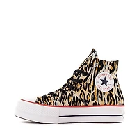Womens Converse Chuck Taylor All Star Lift High-Top Sneaker - Leopard
