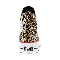 Womens Converse Chuck Taylor All Star Lift High-Top Sneaker - Leopard