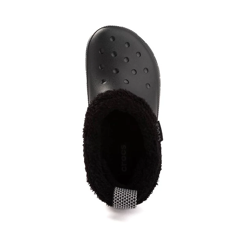 Crocs Classic Lined Shorty Clog - Black