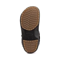 Crocs Classic Lined Shorty Clog - Black