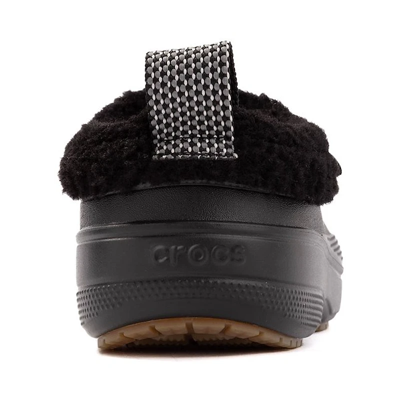 Crocs Classic Lined Shorty Clog - Black