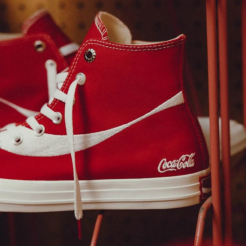 Converse x Coca-Cola Chuck Taylor All Star High-Top Sneaker - Racing Red