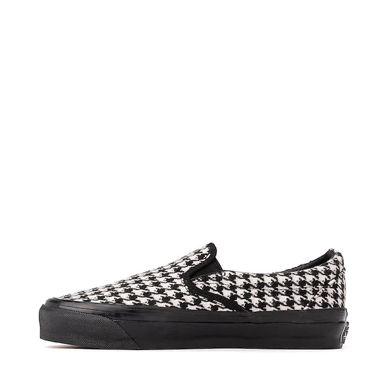 Vans LX Classic Slip-On 98 Skate Shoe - Houndstooth Black / White