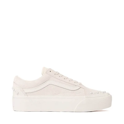 Vans Old Skool Platform Pearls Skate Shoe - Marshmallow