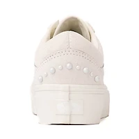 Espadrilles De Skate Vans Old Skool Platform Pearls - Guimauve