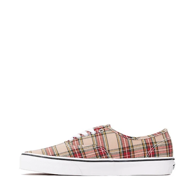 Vans Authentic Plaid Skate Shoe - Tan