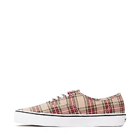 Vans Authentic Plaid Skate Shoe - Tan