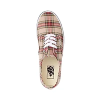 Espadrilles De Skate Vans Authentic Plaid - Beige
