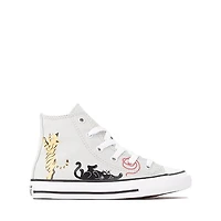 Converse Chuck Taylor All Star Pet Pack High-Top Sneaker - Little Kid Rainwashed Grey / Cats
