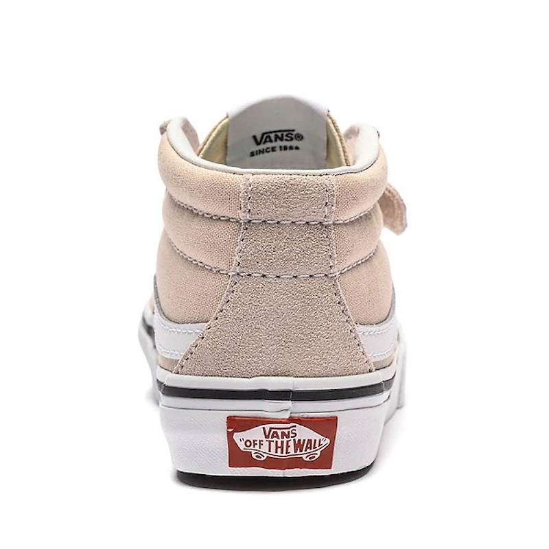 Vans Sk8-Mid Reissue V Skate Shoe - Little Kid Sepia Rose