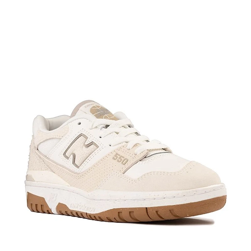 Womens New Balance 550 Athletic Shoe - Sea Salt / Linen Stoneware
