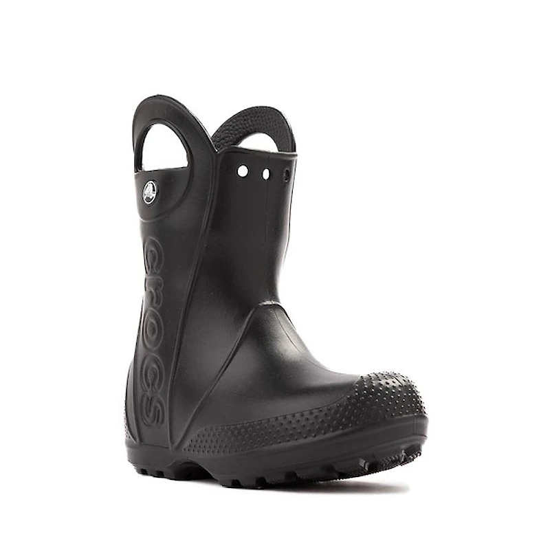 Bottes De Pluie Crocs Handle It - Petit Enfant Noir