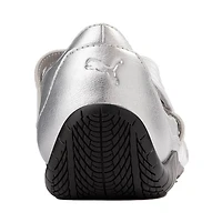 Womens PUMA Speedcat Ballet Metallic Sneaker - Silver / White