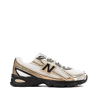 New Balance 740 Athletic Shoe - White / Gold Black