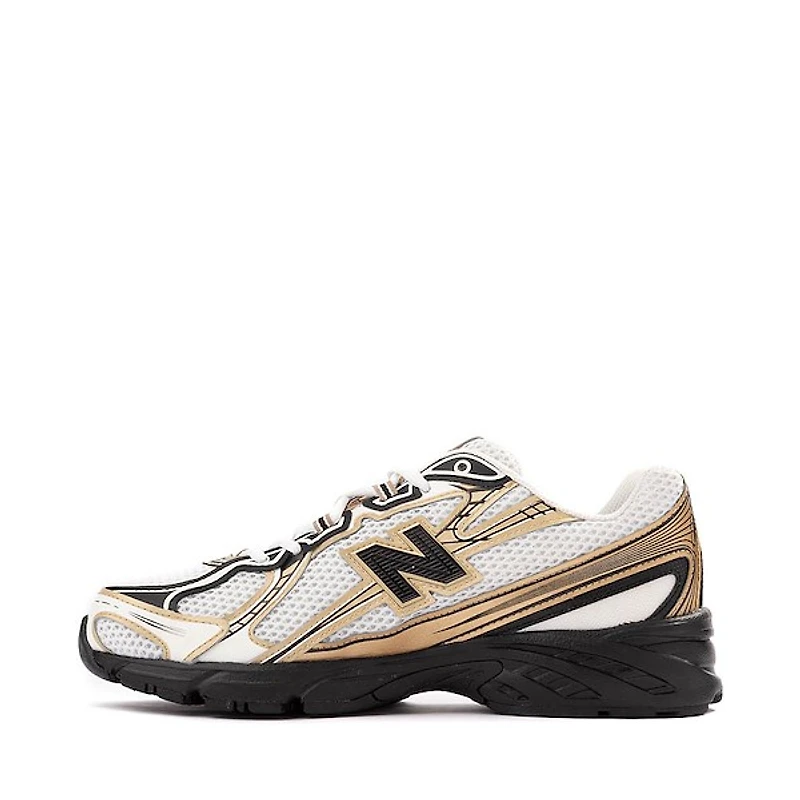 New Balance 740 Athletic Shoe - White / Gold Black