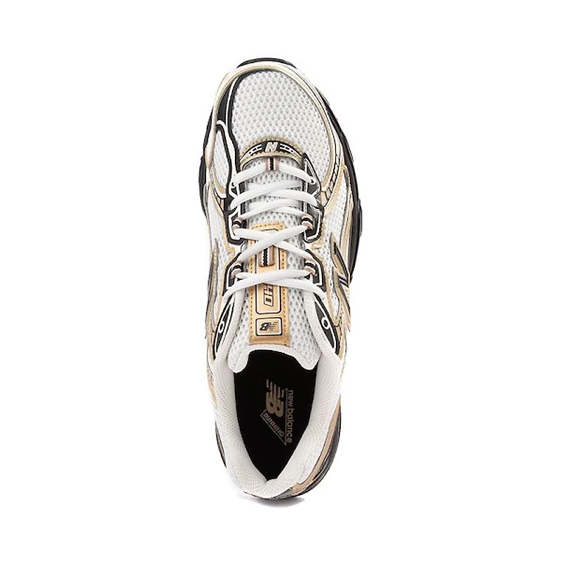 New Balance 740 Athletic Shoe - White / Gold Black