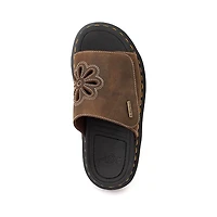 Dr. Martens Zebzag Dunnet Slide Sandal - Dark Brown