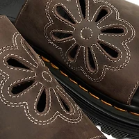 Dr. Martens Zebzag Dunnet Slide Sandal - Dark Brown