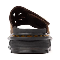 Dr. Martens Zebzag Dunnet Slide Sandal - Dark Brown