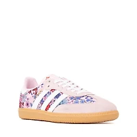 Chaussure athlétique adidas x Liberty London Samba OG - Junior Rose clair / Blanc Cloud Gomme