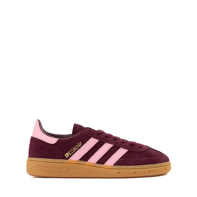 adidas Handball Spezial Athletic Shoe - Big Kid Maroon / Bliss Pink Gum