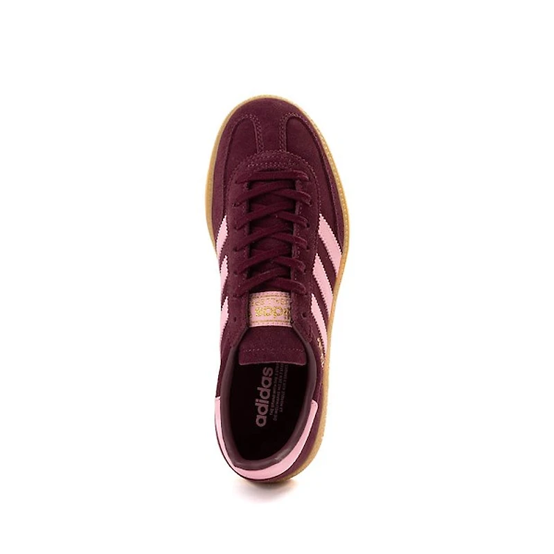 adidas Handball Spezial Athletic Shoe - Big Kid Maroon / Bliss Pink Gum