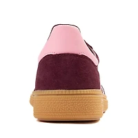 adidas Handball Spezial Athletic Shoe - Big Kid Maroon / Bliss Pink Gum