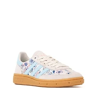 adidas x Liberty London Handball Spezial Athletic Shoe - Big Kid Off White / Icey Blue Gum