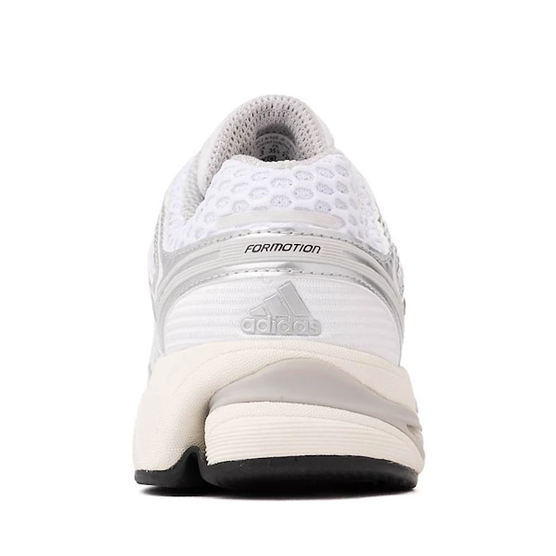 adidas Adistar Control 5 Athletic Shoe - Big Kid White / Silver Metallic Grey One