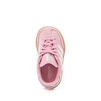 Chaussure athlétique adidas Samba OG Comfort Closure à lacets élastiques - Bébé / Tout-petit Rose pâle