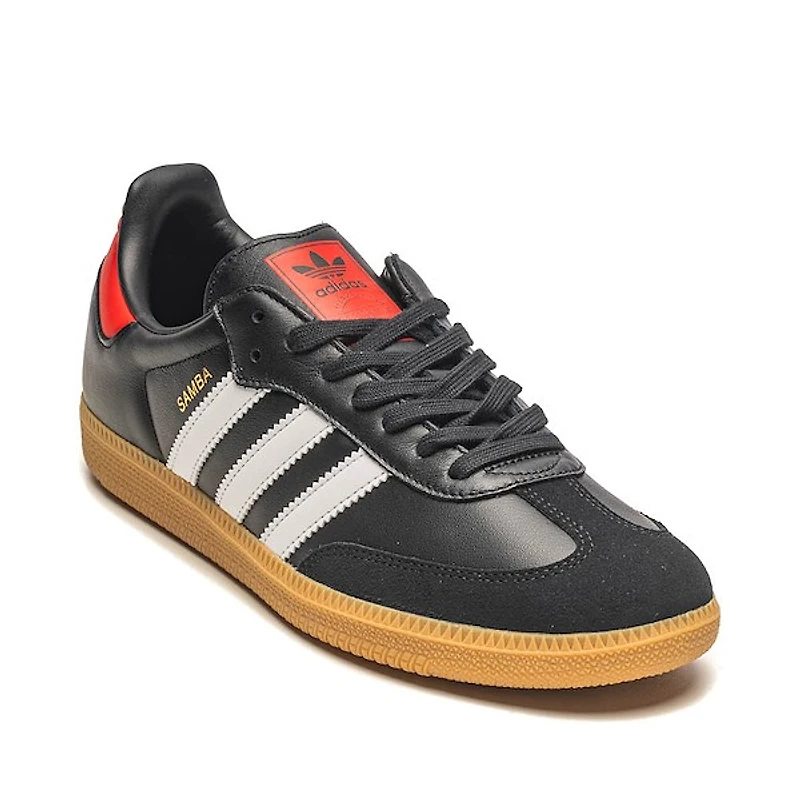 Chaussure athlétique adidas Samba OG pour hommes - Noir / Blanc Gomme