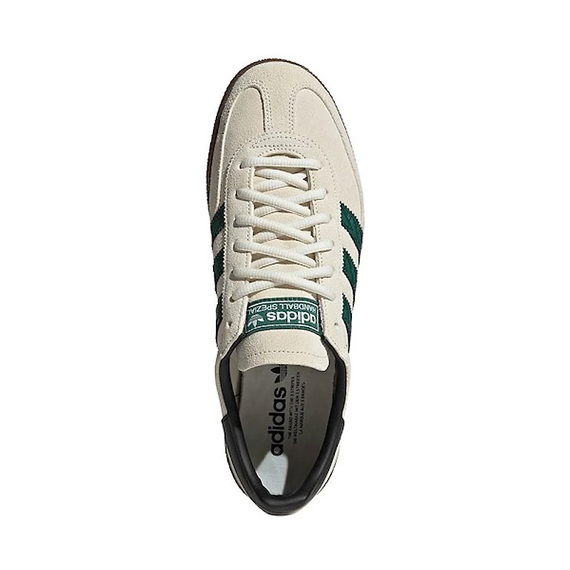 Chaussure athlétique adidas Handball Spezial - Blanc cassé / Vert Collegiate Gomm