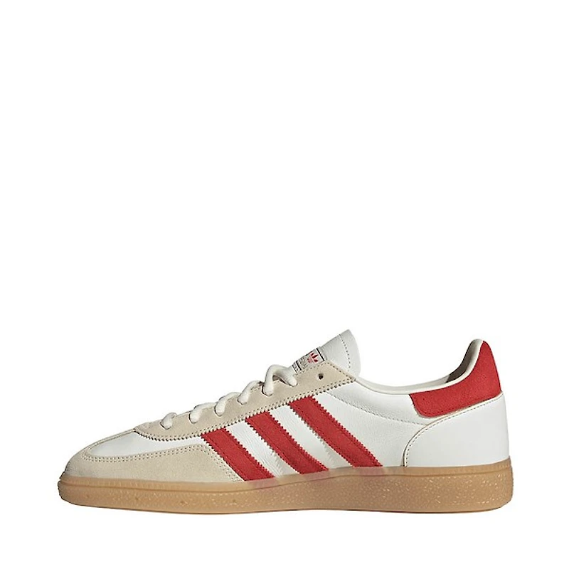 adidas Handball Spezial Athletic Shoe - Core White / Better Scarlet Gum