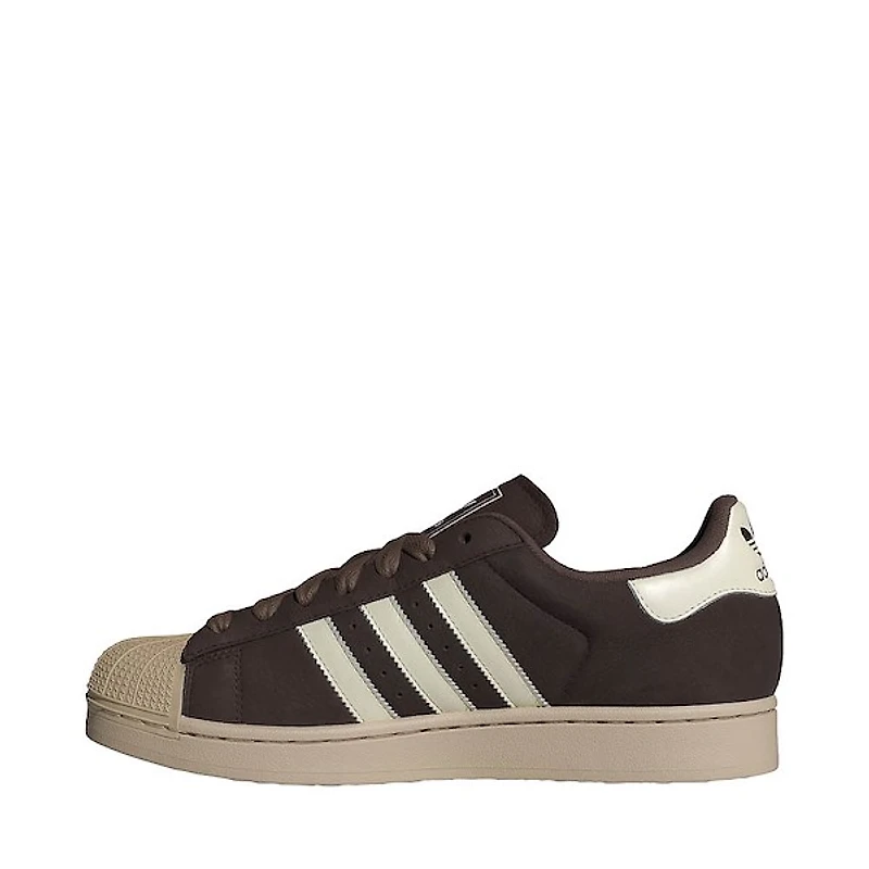adidas Superstar II Athletic Shoe - Aurora Coffee / Off White Stone Khaki