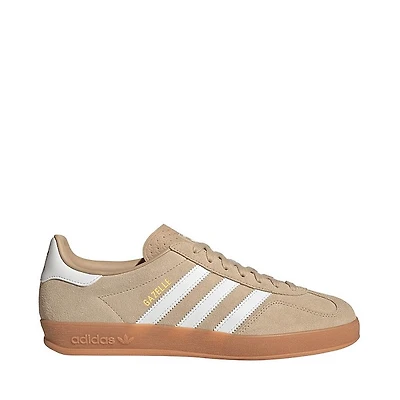 Mens adidas Gazelle Indoor Athletic Shoe - Magic Beige / Core White Gum