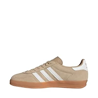Mens adidas Gazelle Indoor Athletic Shoe - Magic Beige / Core White Gum