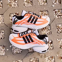 adidas Adistar XLG 2.0 Athletic Shoe - Cloud White / Core Black Solar Orange