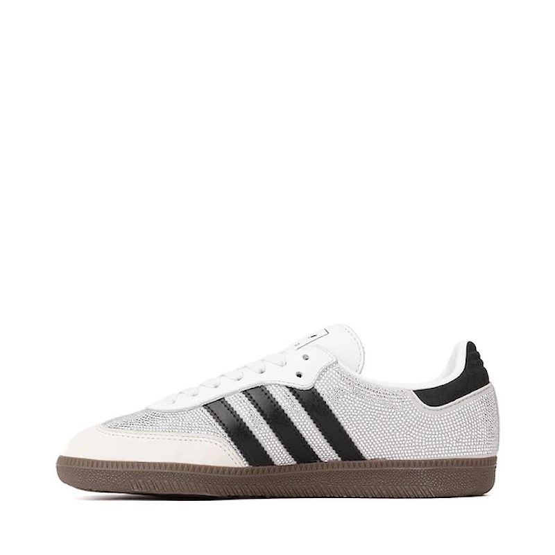 Womens adidas Samba OG Athletic Shoe - Crystal White / Core Silver Metallic