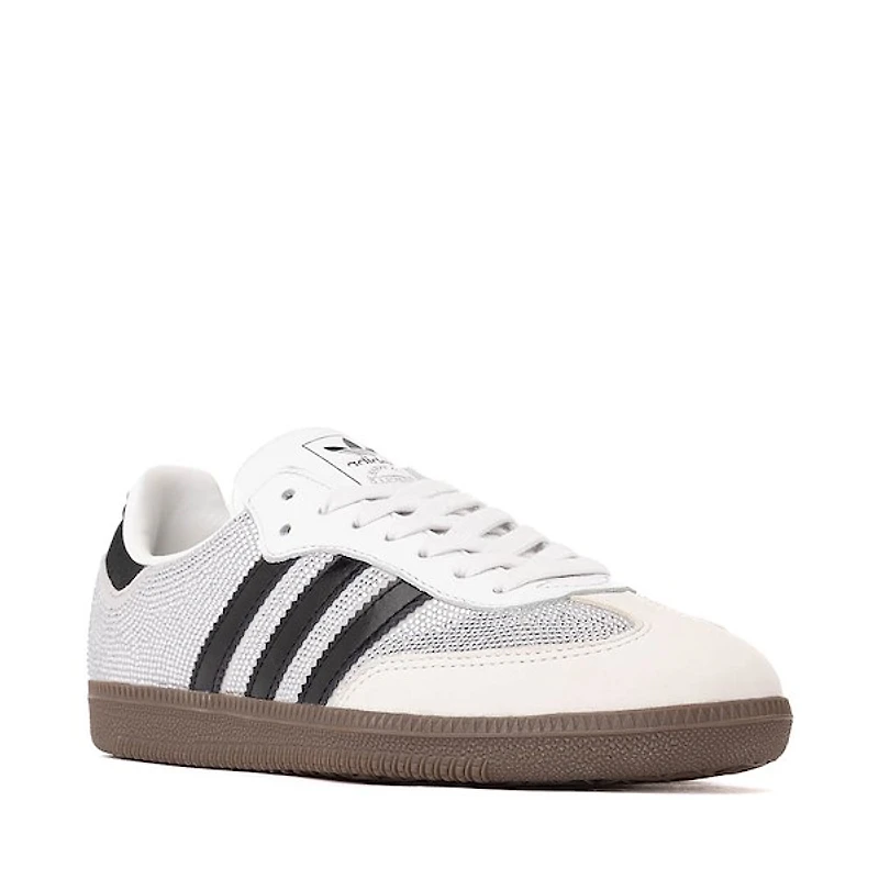 Womens adidas Samba OG Athletic Shoe - Crystal White / Core Silver Metallic