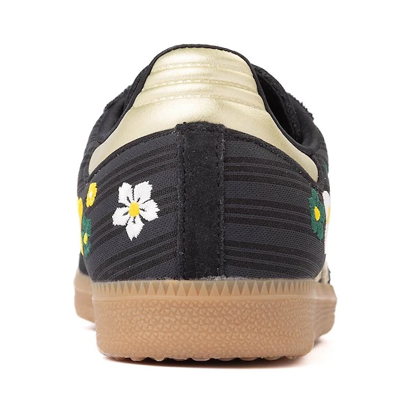 Chaussure athlétique adidas x Liberty London Samba OG pour femmes  Noir Core / Or métallisé Gum