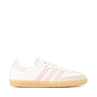Womens adidas Samba OG Athletic Shoe - Off White / Sandy Pink Gum