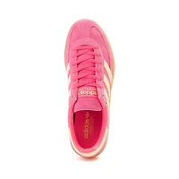 Womens adidas Handball Spezial Athletic Shoe - Lucid Pink / Almost Yellow Gold Metallic