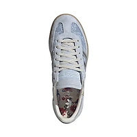 Womens adidas x Liberty London Handball Spezial Athletic Shoe - Crystal Sky / Silver Metallic Chalk White