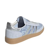 Womens adidas x Liberty London Handball Spezial Athletic Shoe - Crystal Sky / Silver Metallic Chalk White