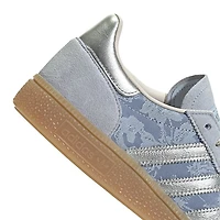 Womens adidas x Liberty London Handball Spezial Athletic Shoe - Crystal Sky / Silver Metallic Chalk White