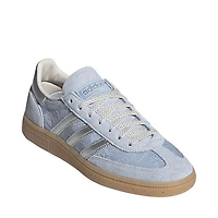 Womens adidas x Liberty London Handball Spezial Athletic Shoe - Crystal Sky / Silver Metallic Chalk White