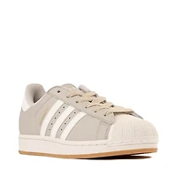 Womens adidas Superstar II Athletic Shoe - Wonder Alumina / Off White Gold Metallic