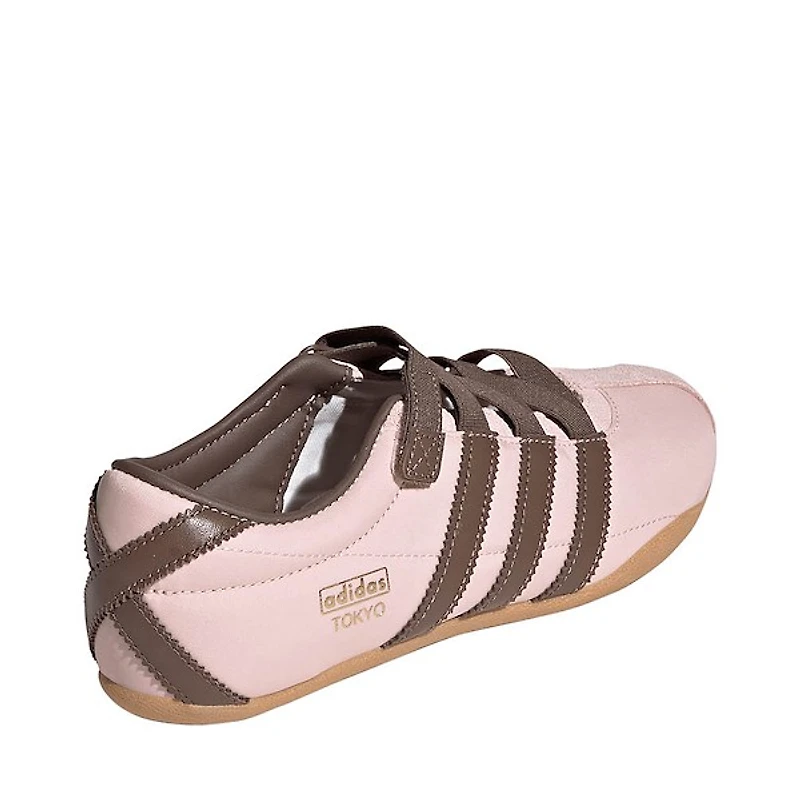 Womens adidas Tokyo Athletic Shoe - Sandy Pink / Earth Strata Gold Metallic
