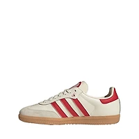 adidas Samba OG Athletic Shoe - Big Kid Cream White / Better Scarlet Gum