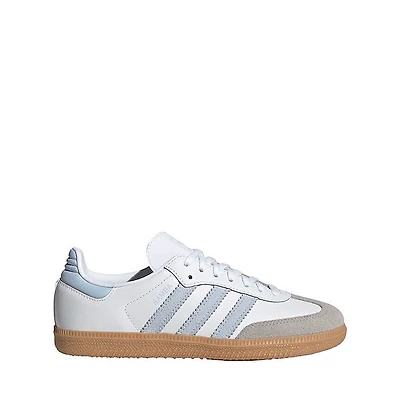 adidas Samba OG Athletic Shoe - Big Kid Cloud White / Crystal Sky Gum